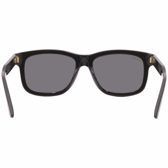 NEW GUCCI BLACK GREY SUNGLASSES GUCCI MEN SUNGLASSES - Picture 5 of 6